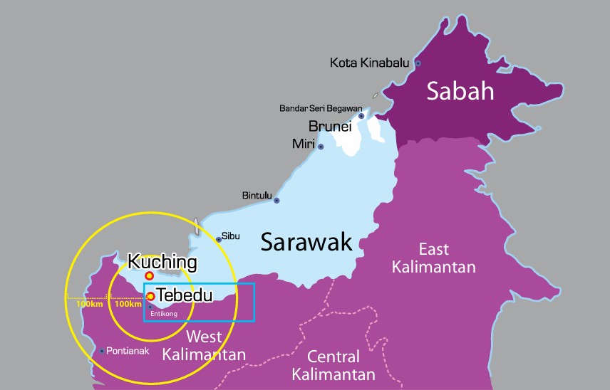 SM Inland Port regional location map