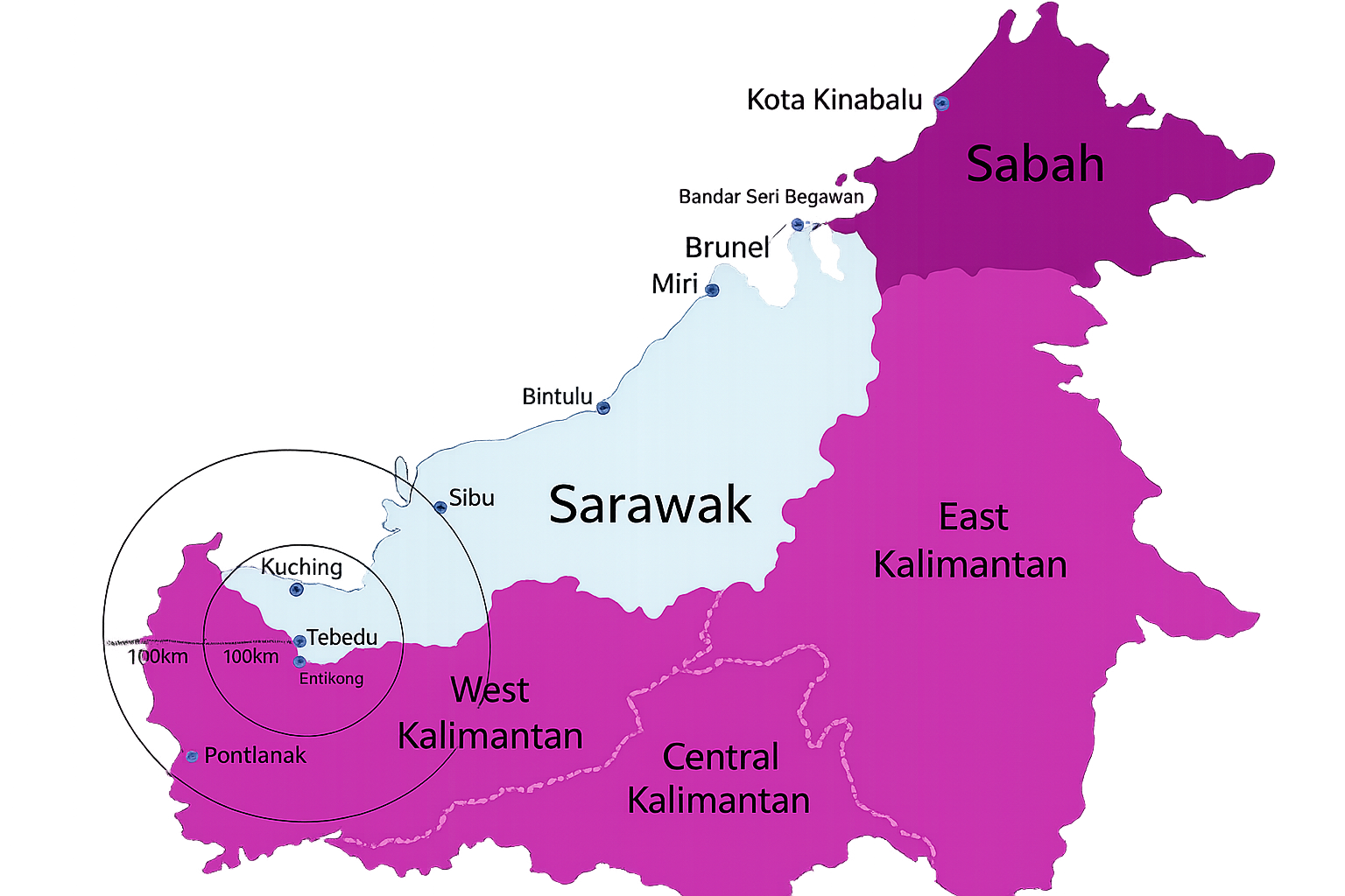 SM Inland Port strategic location map